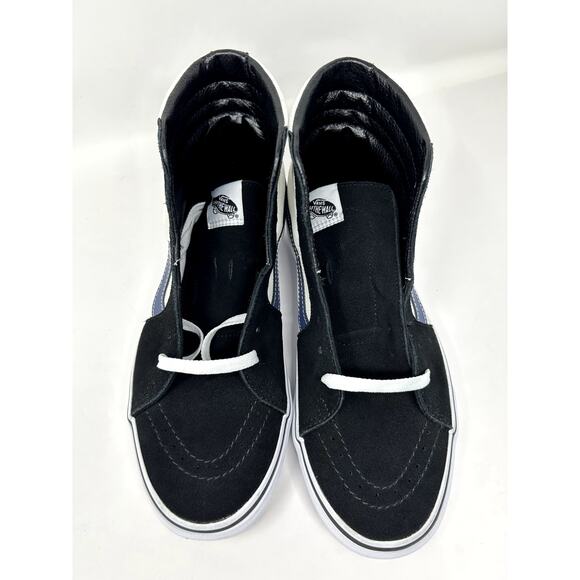 Vans Mens Sk8-Hi Mini Cord 'Black Navy White' VN000BW7NGV Size 9.5 Skateboarding - Picture 4 of 6